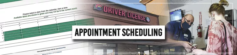 Appointment Scheduling Department Of Revenue Motor Vehicle   Appointment Scheduling Banner 2 .webp